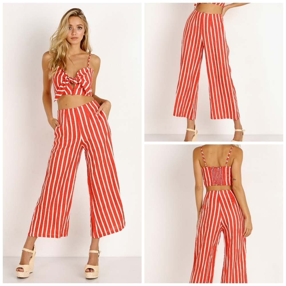 FAITHFULL The Brand Thomas linen pants XS